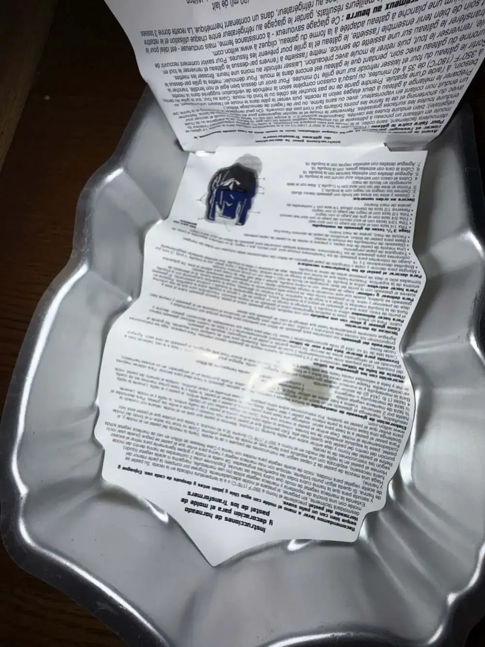 Wilton Transformers Optimus Prime Head Cake Pan